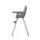 COLIBRO Hranilica za bebe 3u1 Scandi dove, siva - KR-CO-SCANDI-DO