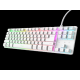 Tastatura TRUST GXT833 THADO žicna/RGB/TKL/gaming/bela - EP2896023