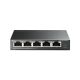 TP LINK Svič 10/100/1000 5-port TL-SG1005LP 4xPoE port 30W TL-SG1005LP - 107322