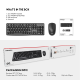 Combo miš i tastatura wireless Fantech WK-894 crni - 106382
