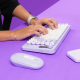 Combo miš tastatura wireless Fantech WK-898 GO mochi85 ljubičasta - G221133