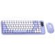 Combo miš tastatura wireless Fantech WK-898 GO mochi85 ljubičasta - G221133