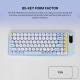 Combo miš tastatura wireless Fantech WK-898 GO mochi85 pink - G221132