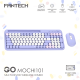 Combo miš tastatura wireless Fantech WK-899 GO mochi101 ljubičasta - 222343