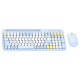 Combo miš tastatura wireless Fantech WK-899 GO mochi101 plava - G221872