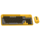 Combo miš tastatura wireless Fantech WK-899 GO mochi101 žuta - G221873