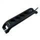 COMMEL Produžni kabl sa 4 utičnice i 2xUSB  HO5VV-F 3G1.5, crna - C380-109