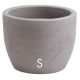 NICOLI Conca Hera saksija 60x45cm, siva - R3860S