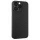 DEVIA Futrola Hard Case Ultra Thin Magnetic Carbon za Iphone 14 Plus, crna - 20405