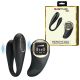 Crni vibrator za parove sa bezicnim daljinskim Nathan - 014582W-LED