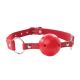 Crvena kugla za usta sa rupicama Red Breathable Ball Gag - ff001012