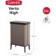 CURVER Kanta za otpatke sa nogicama 54L Verto, pearl rose - CU 00394-Y82