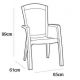 KETER Stolica Minesota, grafit CU 213717 - CU 213717