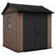 KETER Baštenska kućica Newton plus wide 7x7.5, braon - CU 261859