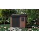 KETER Baštenska kućica Newton plus wide 9x7.5, braon - CU 261860