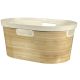 CURVER Korpa za veš 40L Infinity bamboo - CU 04762-B45