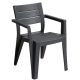 KETER Stolica Julie Dinning, grafit CU 246188 - CU 246188