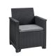 KETER Balkonski set Elodie sa box stolom, grafit - CU 254094