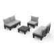 KETER Baštenski set Cantara elements 5 seater, grafit - CU 257361
