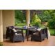 KETER Baštenski set Corfu Fiesta, Pe-ratan, braon CU 258945 - CU 258945