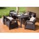 KETER Baštenski set Corfu Fiesta, Pe-ratan, braon CU 258945 - CU 258945