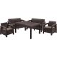 KETER Baštenski set Corfu Fiesta, Pe-ratan, braon CU 258945 - CU 258945