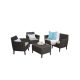 KETER Baštenski set Salemo, braon CU 258966 - CU 258966