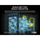 CORSAIR Kuler sa vodenim hlađenjem za CPU iCUE Link Titan 280 RX RGB/AIO 280mm dual, crna - CW-9061017-WW