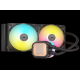 CORSAIR Kuler sa vodenim hlađenjem za CPU iCUE Link Titan 280 RX RGB/AIO 280mm dual, crna - CW-9061017-WW