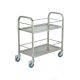 BSM Kolica za restoran na 2 nivoa Inox - D-014C