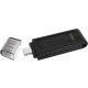 USB Flash Kingston 128GB USB 3.2 DataTraveler 70 USB-C black DT70/128GB - EP3093661