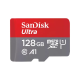 Micro SDXC SanDisk 128GB Ultra, SDSQUAB-128G-GN6MA sa adapterom - EP3013497