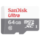 Micro SDXC SanDisk 64GB Ultra, SDSQUNR-064G-GN3MN - EP3197819