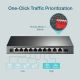 TP LINK Switch TP-LINK TL-SG1210MP Gigabit 10xRJ45/10/100/1000Mbps/8xPOE+/1xSFP - TL-SG1210MP