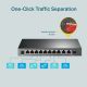 TP LINK Switch TP-LINK TL-SG1210MP Gigabit 10xRJ45/10/100/1000Mbps/8xPOE+/1xSFP - TL-SG1210MP