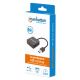 USB HUB 4port Manhattan 162296 3.2 G1/5Gbps/Crni - EP3090156