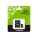 Micro SD Kingston 64GB Canvas Select Plus SDCS3/64GB + adapter - EP2840971