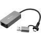 USB adpater Sandberg 136-68 USB-C/A na RJ-45 Gigabit - EP2850072