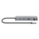 MANHATTAN Docking station 190459 9in1 USB-C - 1xHDMI/5xUSB/LAN/CR/PD 100W - EP3197369