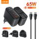Punjač za laptop USB-C 65W Q366 GaN QC3.0, 2xPD3.0/209777 - EP3045038