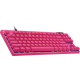 Tastatura žična gaming Logitech PRO X TKL RAPID roze 920-013253 - EP3075090