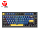 FANTECH Gejmerska mehanička tastatura MK910 MAXFIT81 GRAND COBALT (ŽUTI SWITCH) - 211104
