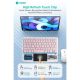 Tastatura Coteci Punk 84013 Wireless touchpad transparent pink - EP3055711