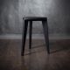 MEDA FURNITURE Hoklica Sumi crna –  45 cm - CrnaM45rav