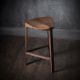 MEDA FURNITURE Drvena barska stolica Orah 40cm - OrahTerIzd40