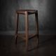 MEDA FURNITURE Drvena barska stolica Orah 40cm - OrahTerIzd40