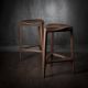 MEDA FURNITURE Drvena barska stolica Orah 40cm - OrahTerIzd40
