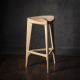 MEDA FURNITURE Drvena polubarska stolica Hrast - HrastPBIzd35