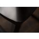 MEDA FURNITURE Drvena Barska stolica crna - CrnTerBar35