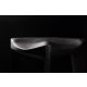 MEDA FURNITURE Drvena Barska stolica crna - CrnTerBar35